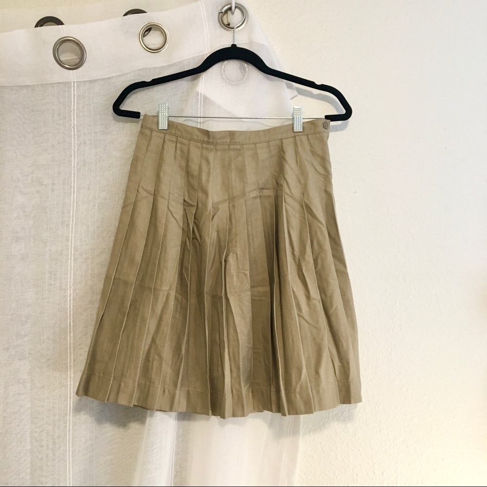 Khaki Skirt | LANDS END
